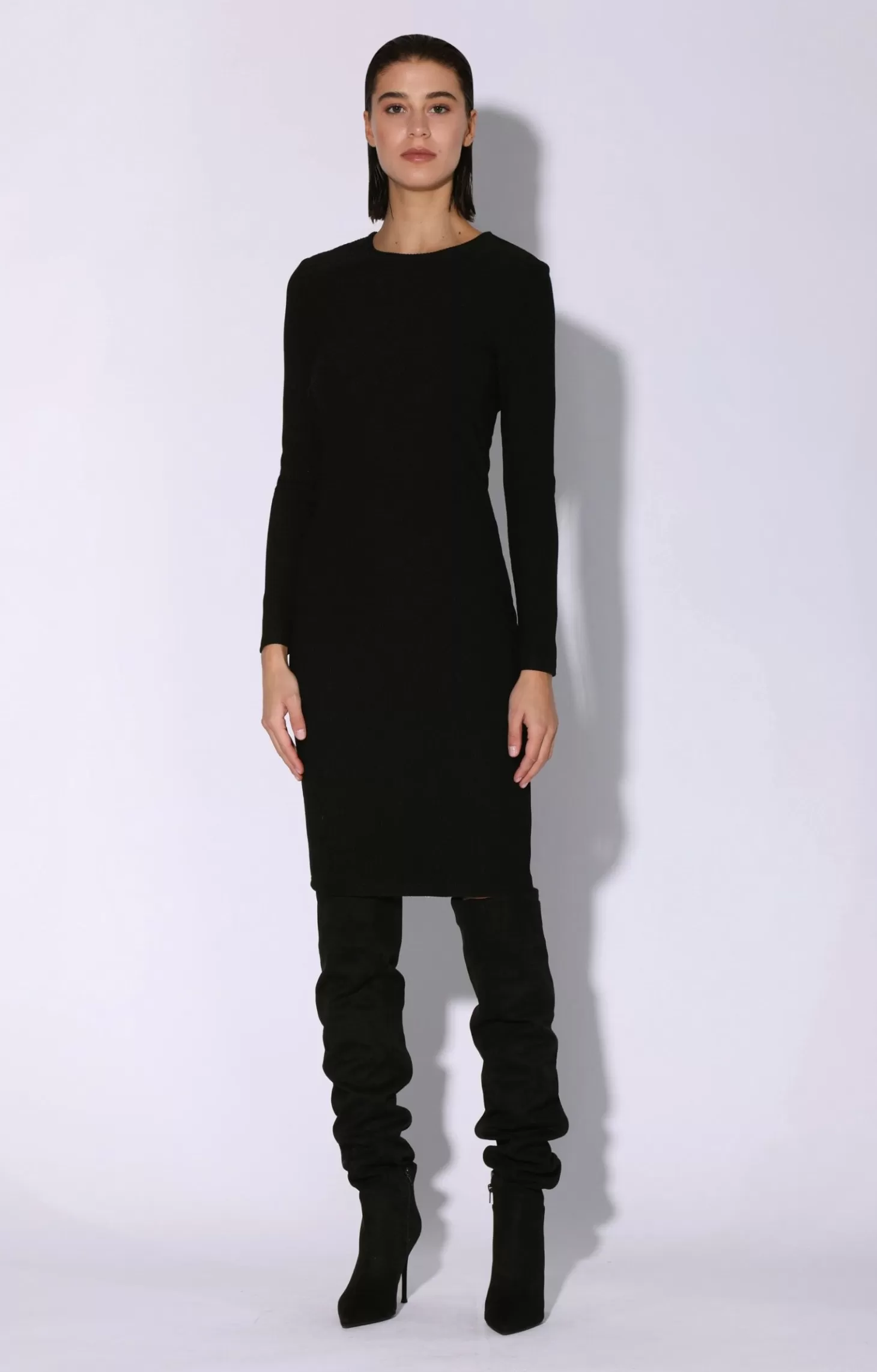 Angie Dress, Black>Walter Baker New