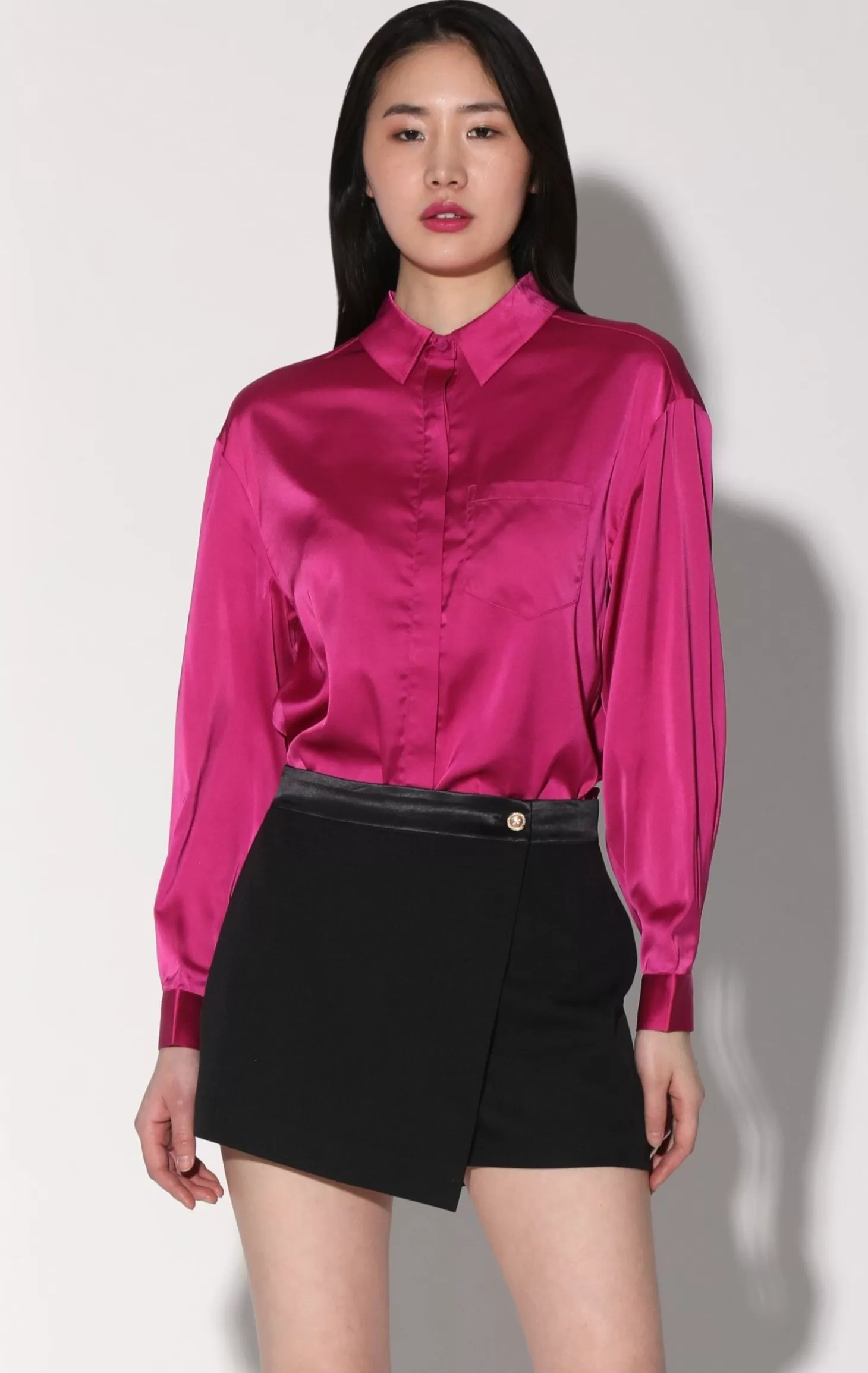 Bella Top, Deep Pink>Walter Baker Clearance