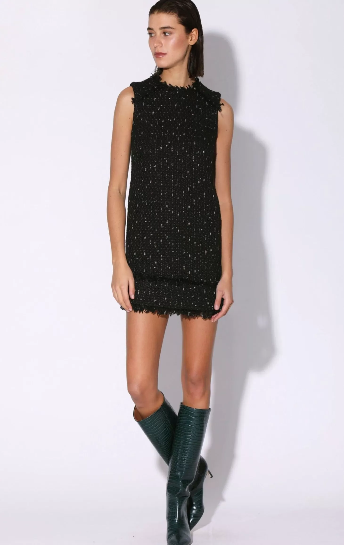 Bethani Dress, Parisian Tweed>Walter Baker Shop