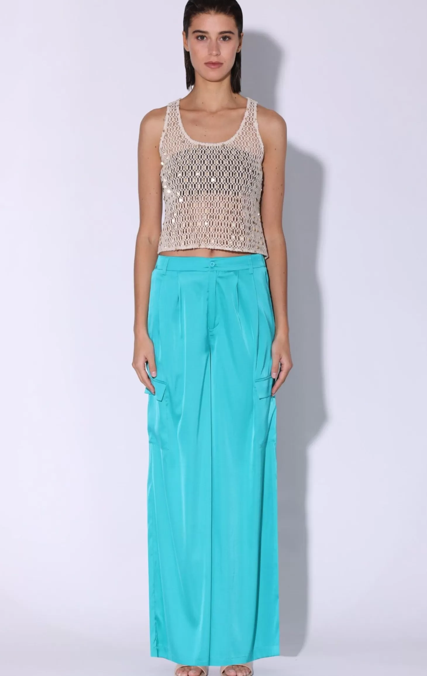 Chayse Top, Crochet Sequin>Walter Baker Hot