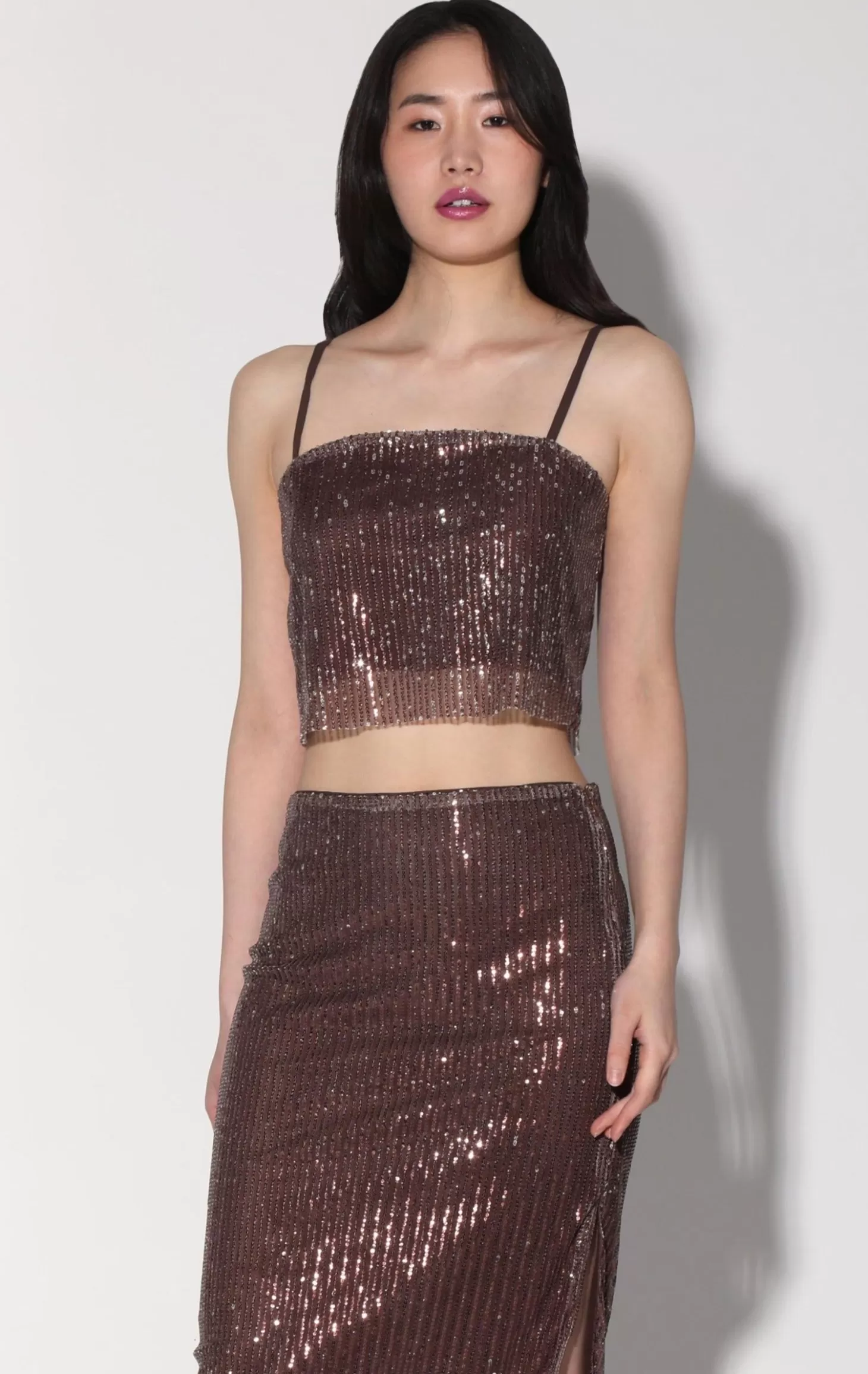 Chellie Top, City Sequin Mink>Walter Baker Best