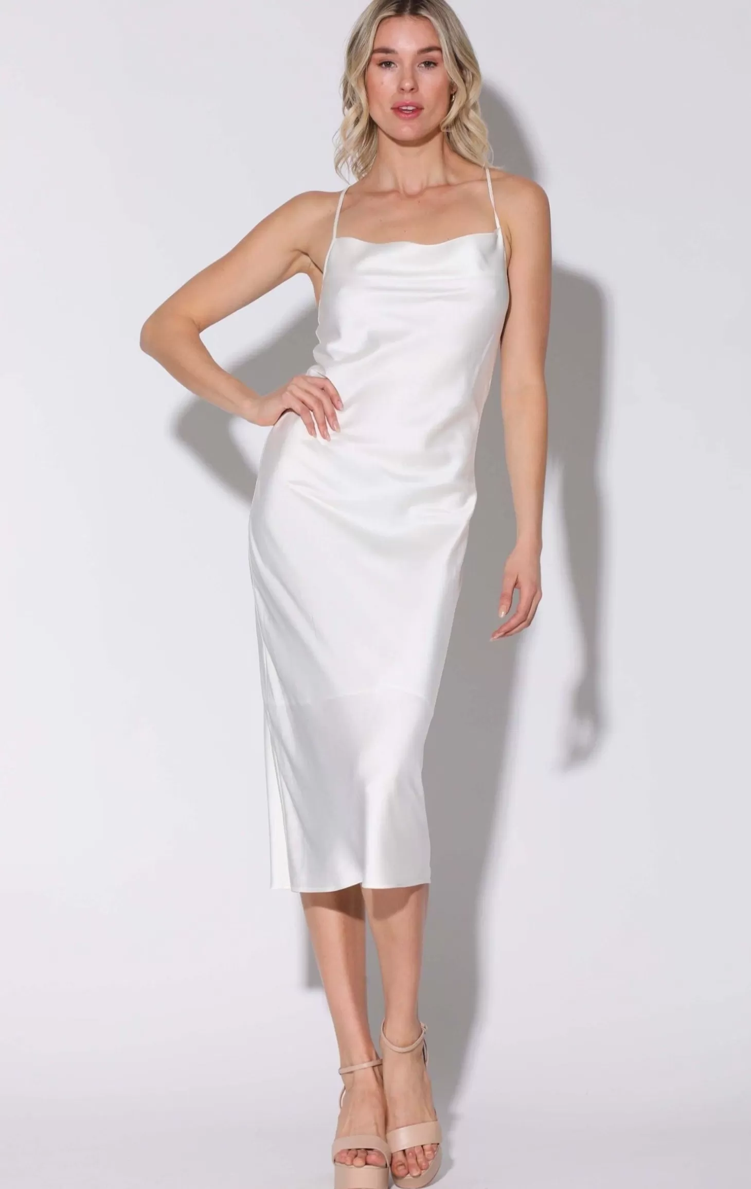 Dani Dress, Ivory>Walter Baker Outlet