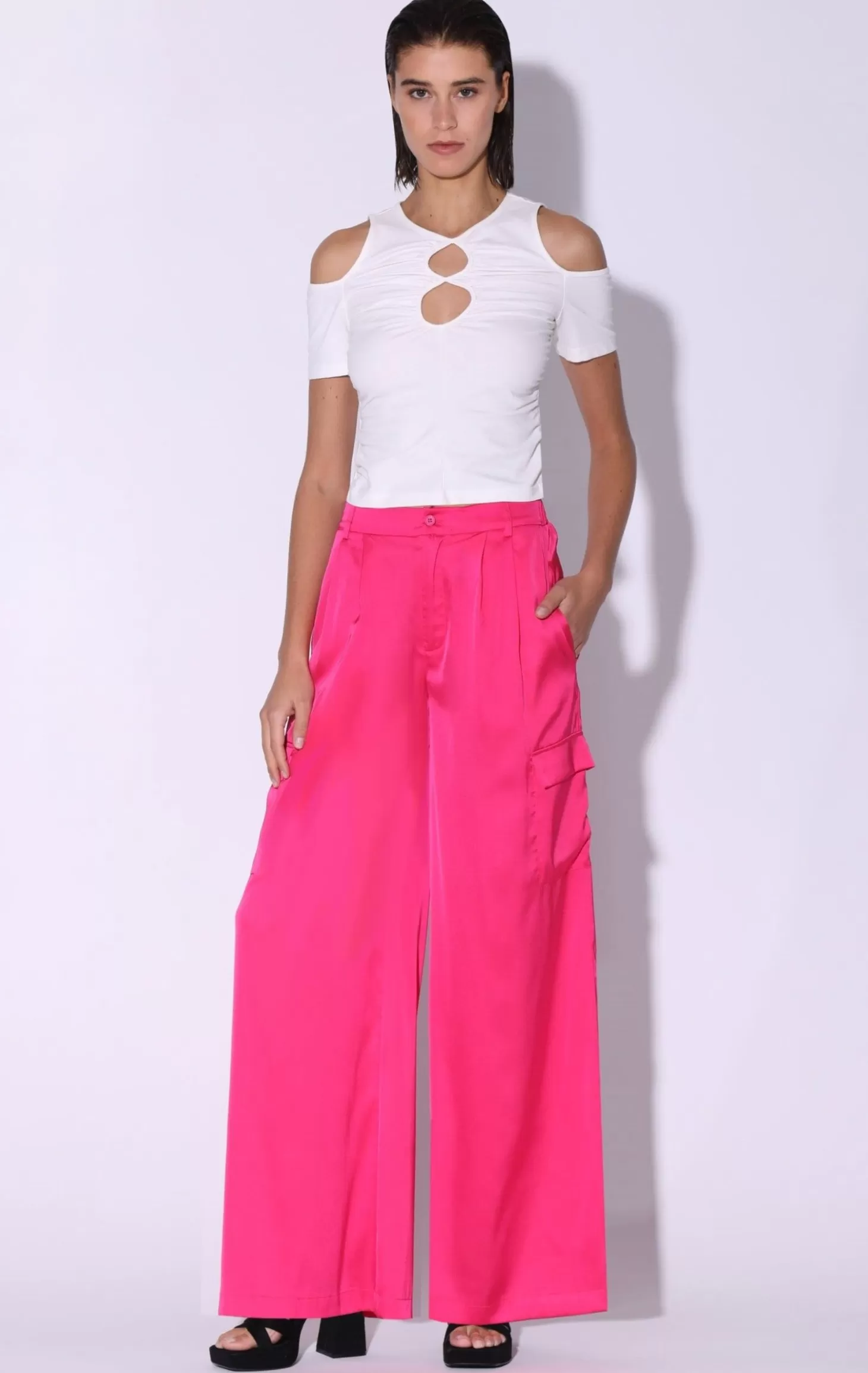 Denver Pant, Bright Pink>Walter Baker Clearance