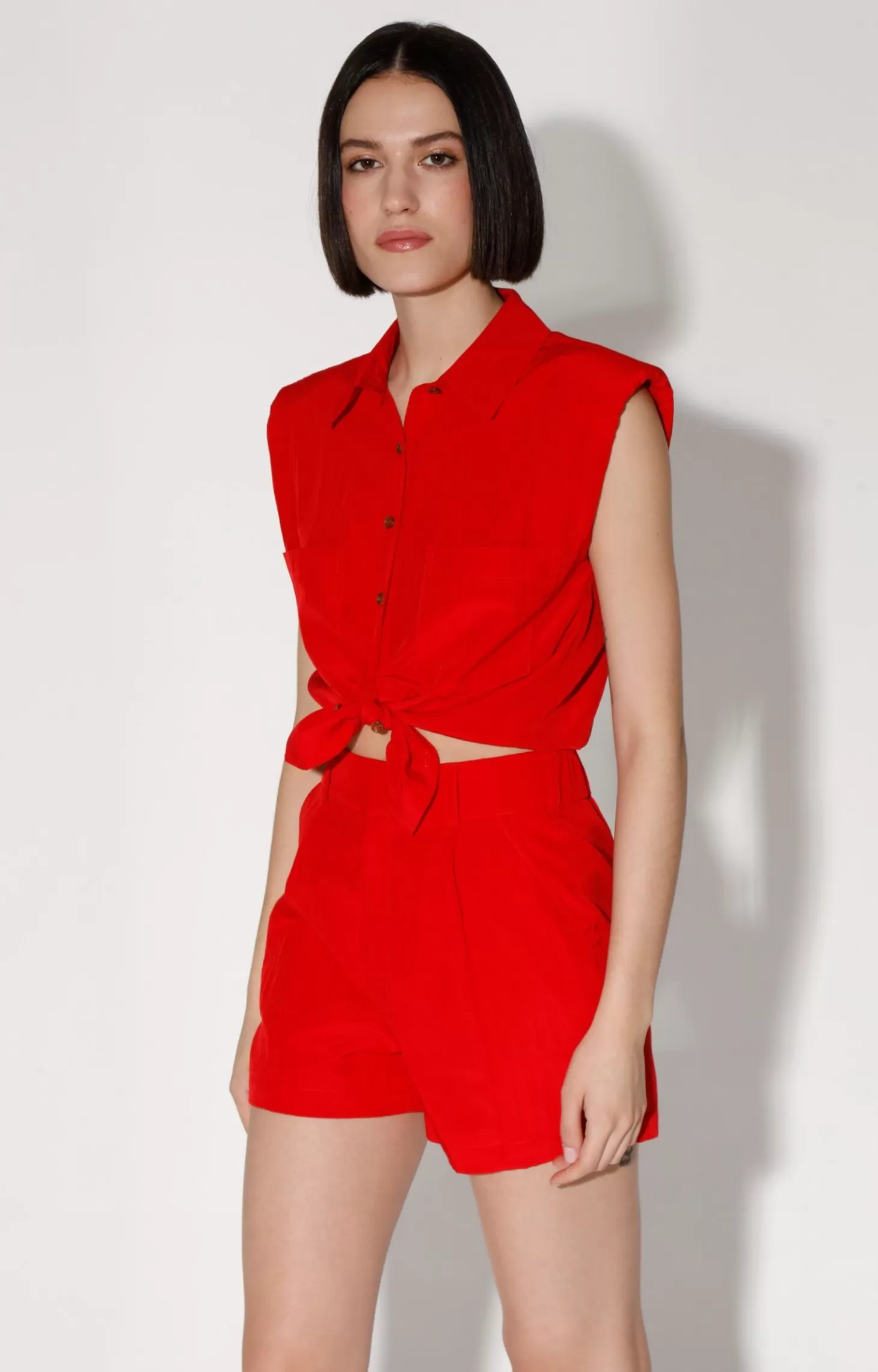 Donatella Top, Red>Walter Baker Clearance