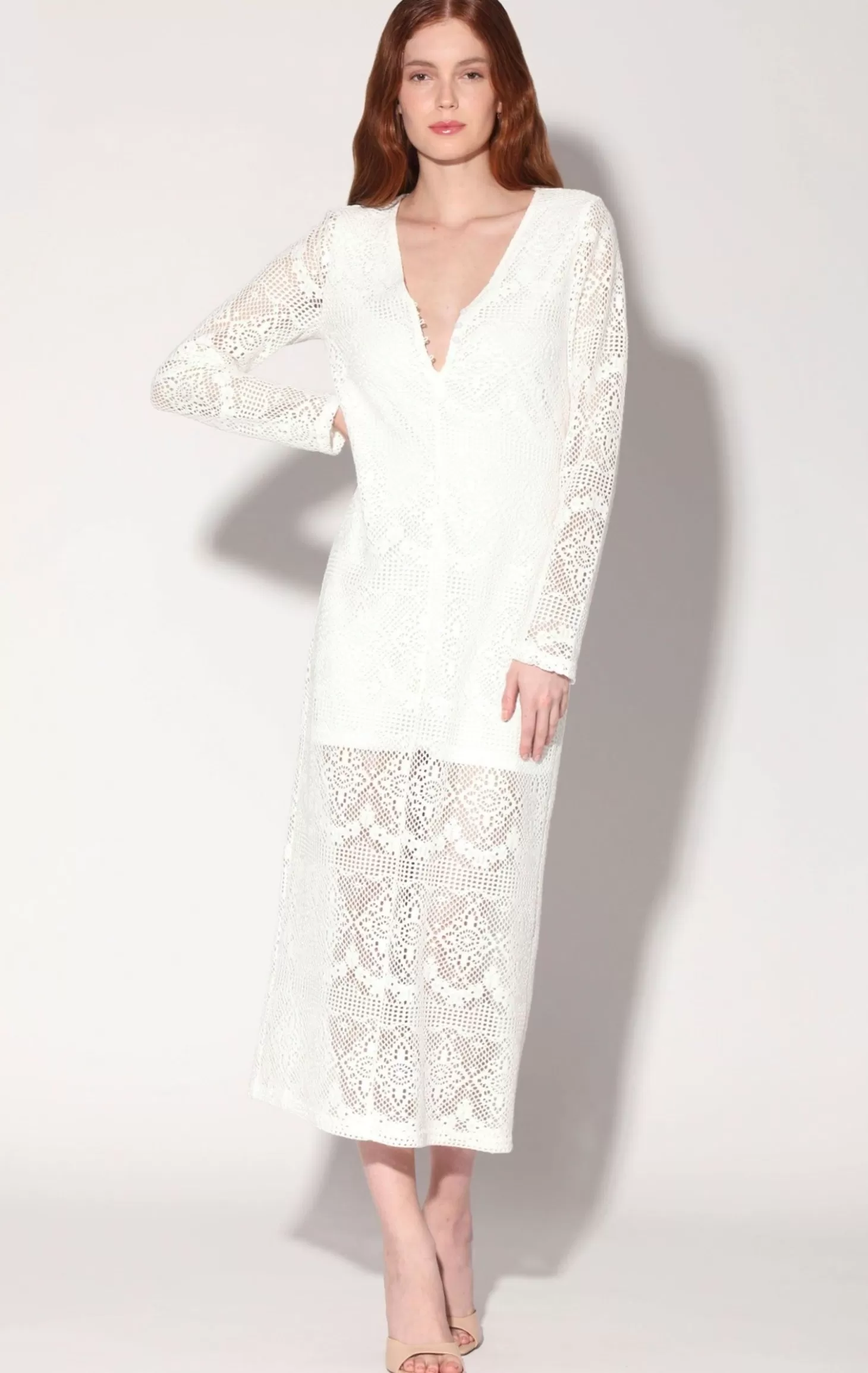 Estela Dress, Marquee Lace>Walter Baker Flash Sale