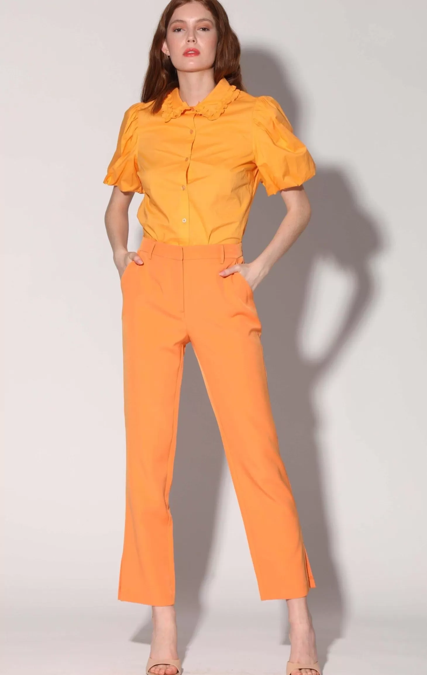 Falon Pant, Tangerine>Walter Baker Store