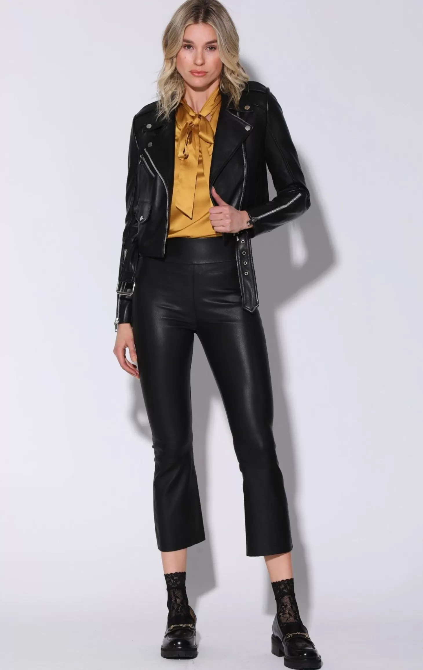 Jase Jacket, Black-Leather>Walter Baker Fashion