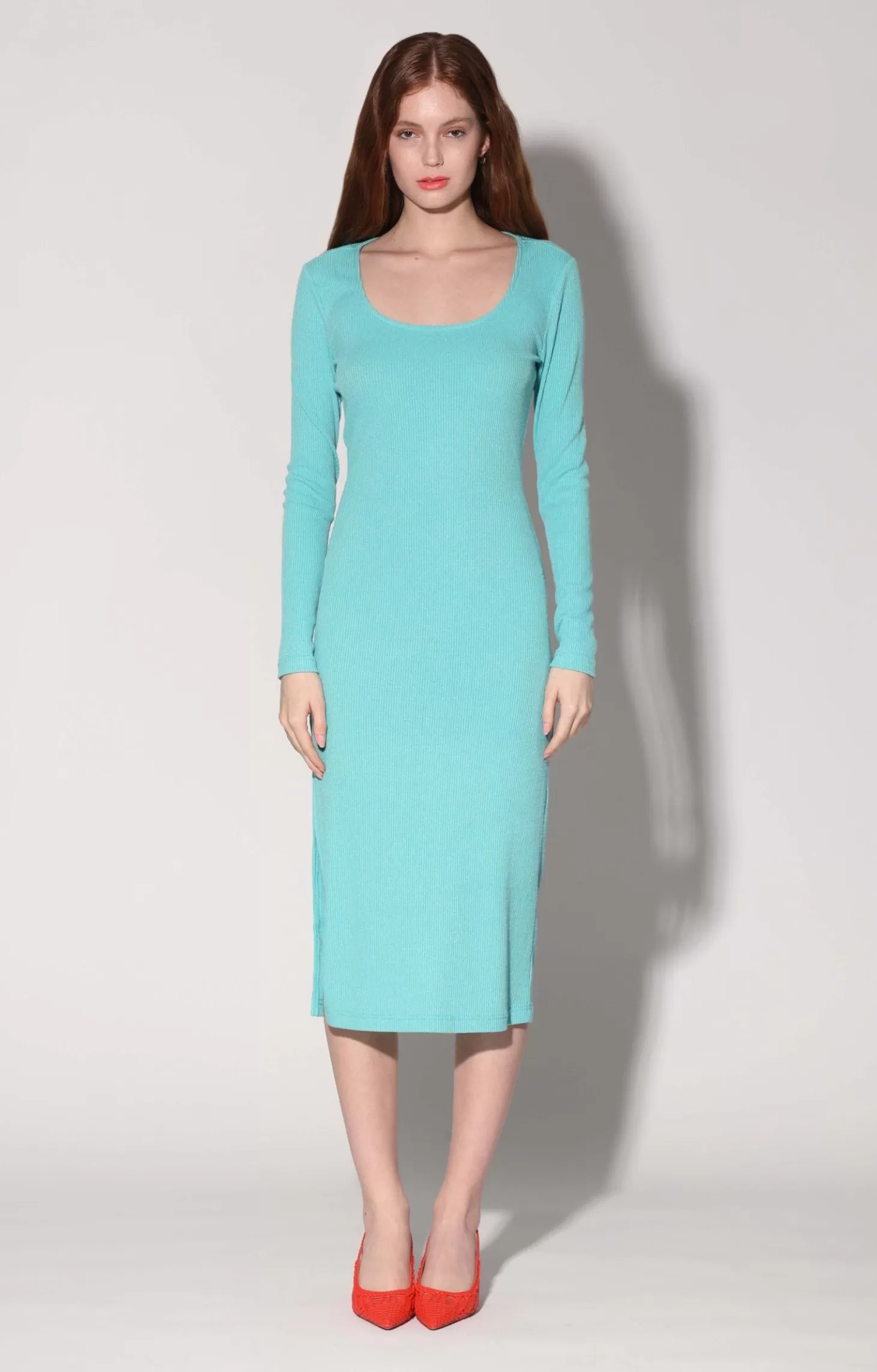 Jolene Dress, Aqua>Walter Baker Fashion