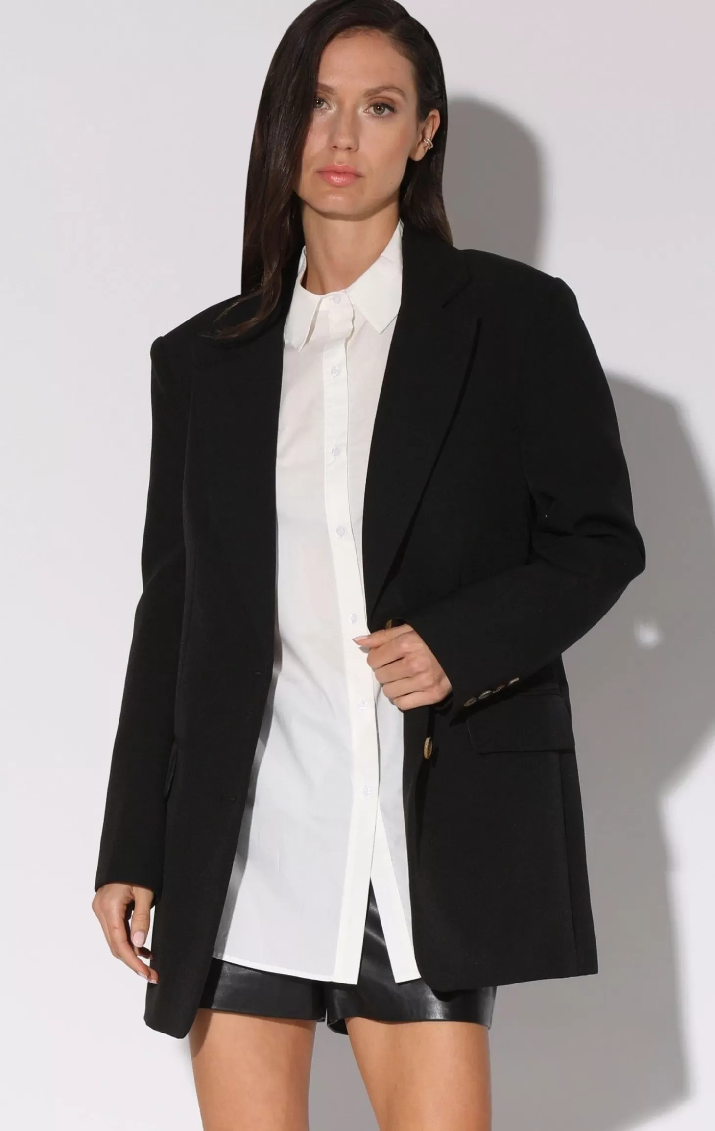 Kira Blazer, Black-Suiting>Walter Baker Cheap