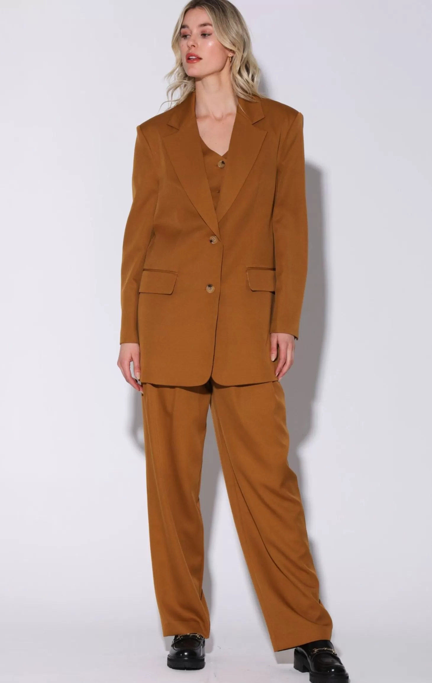 Kira Blazer, Camel>Walter Baker Store