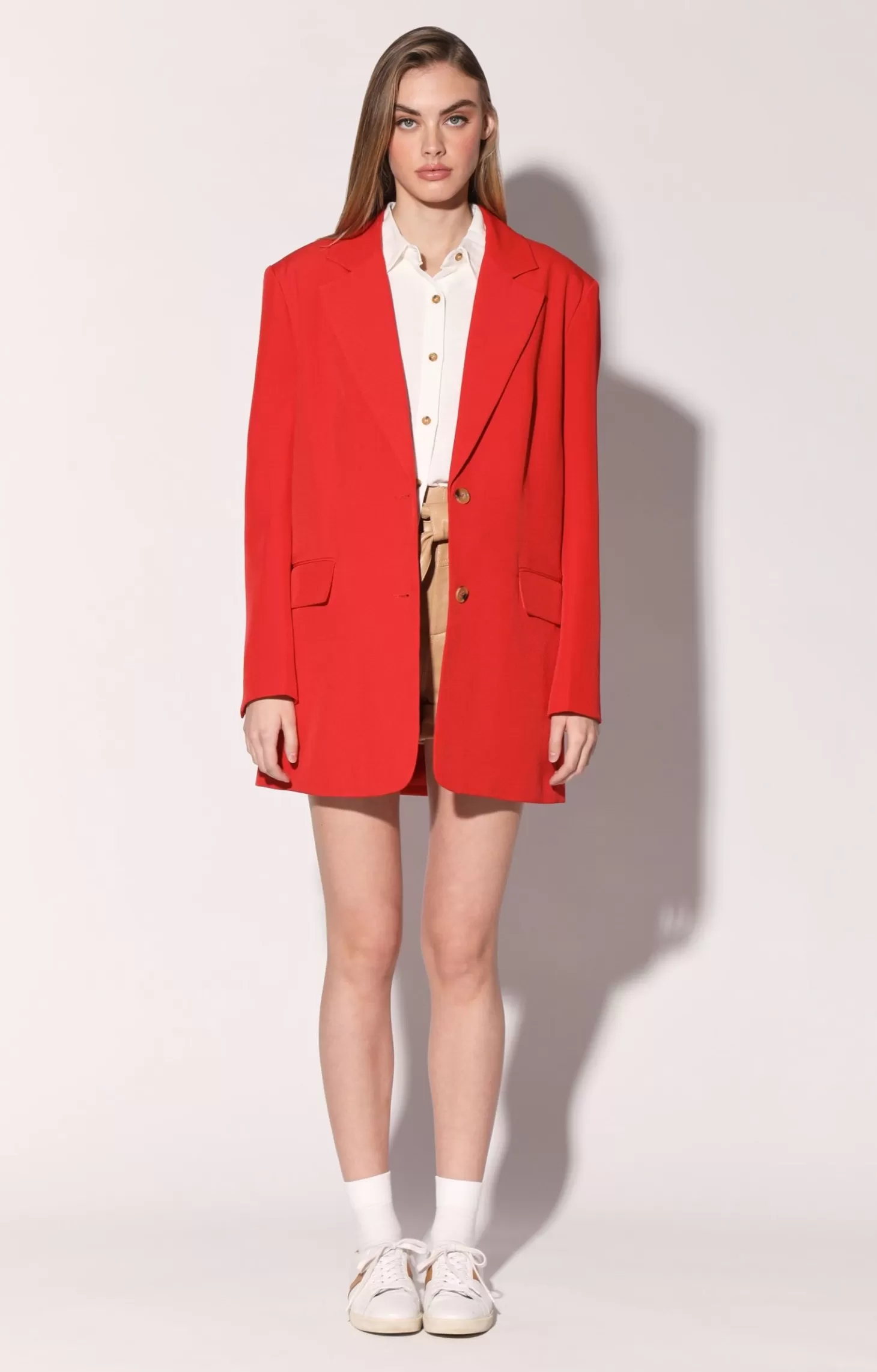 Kira Blazer, Cherry>Walter Baker Cheap