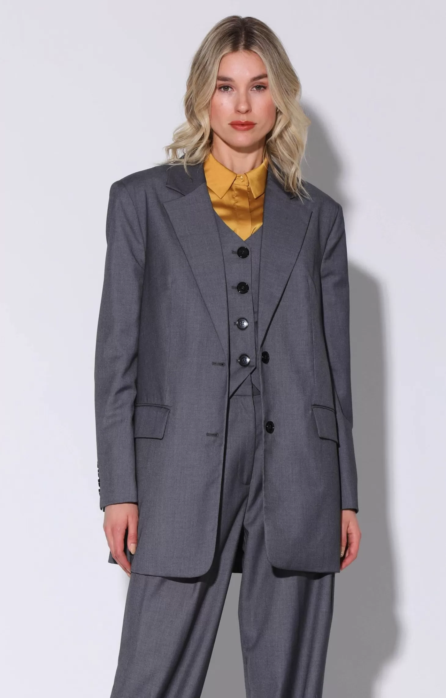 Kira Blazer, Grey>Walter Baker Store