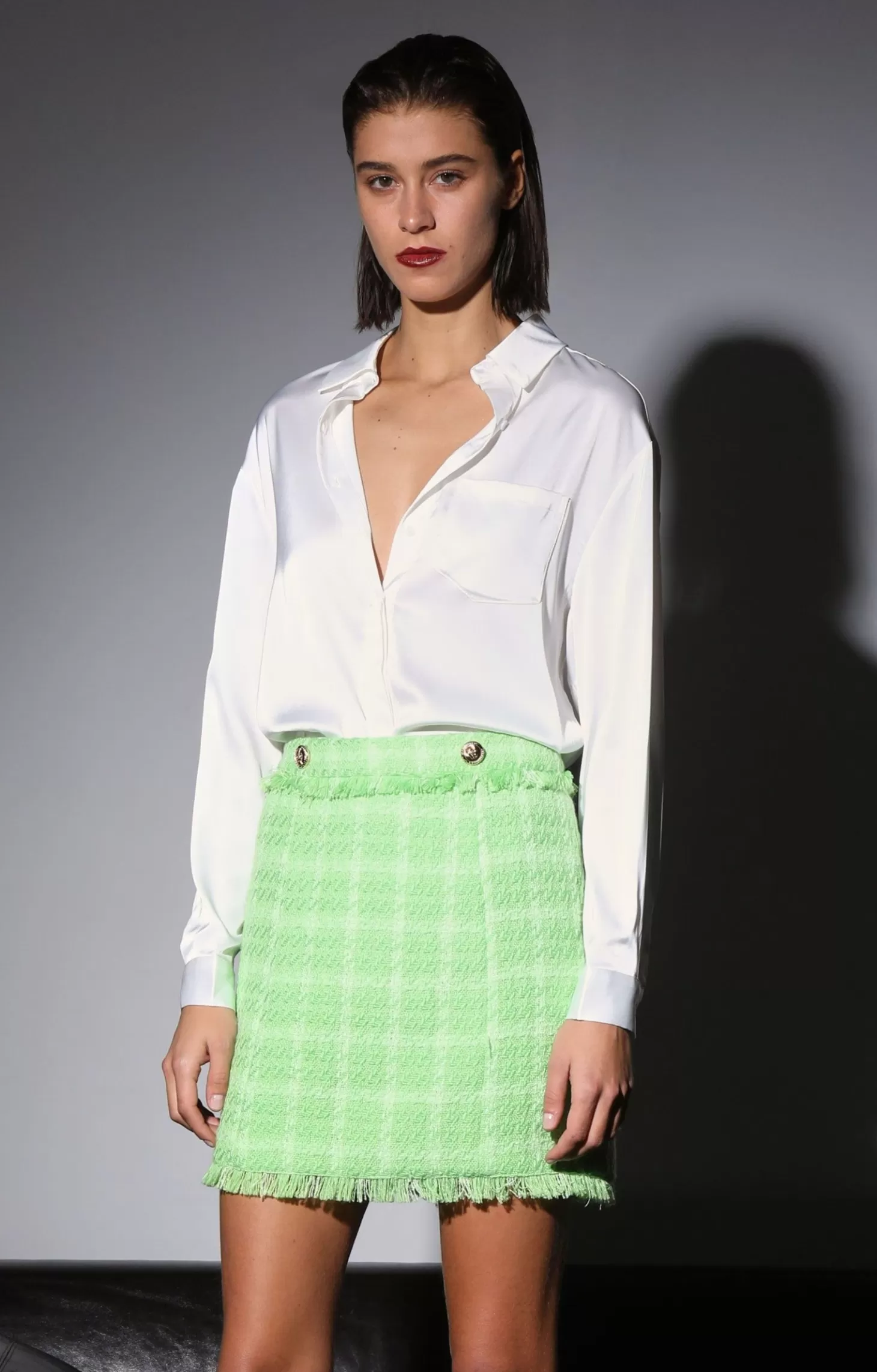 Laurette Skirt, Pear Electric Tweed>Walter Baker Best Sale