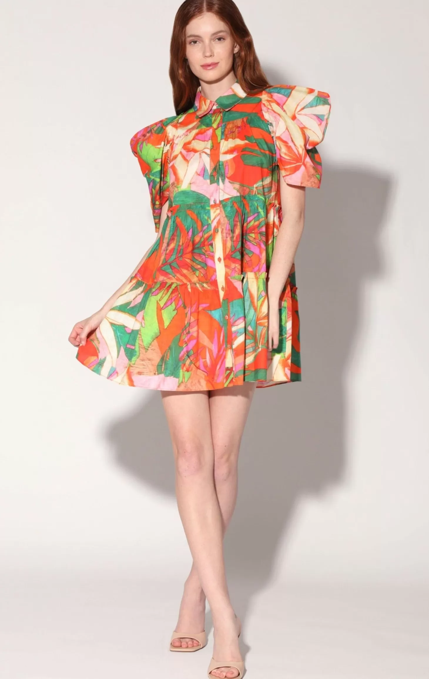 Loreene Dress, Morning Glory>Walter Baker Hot