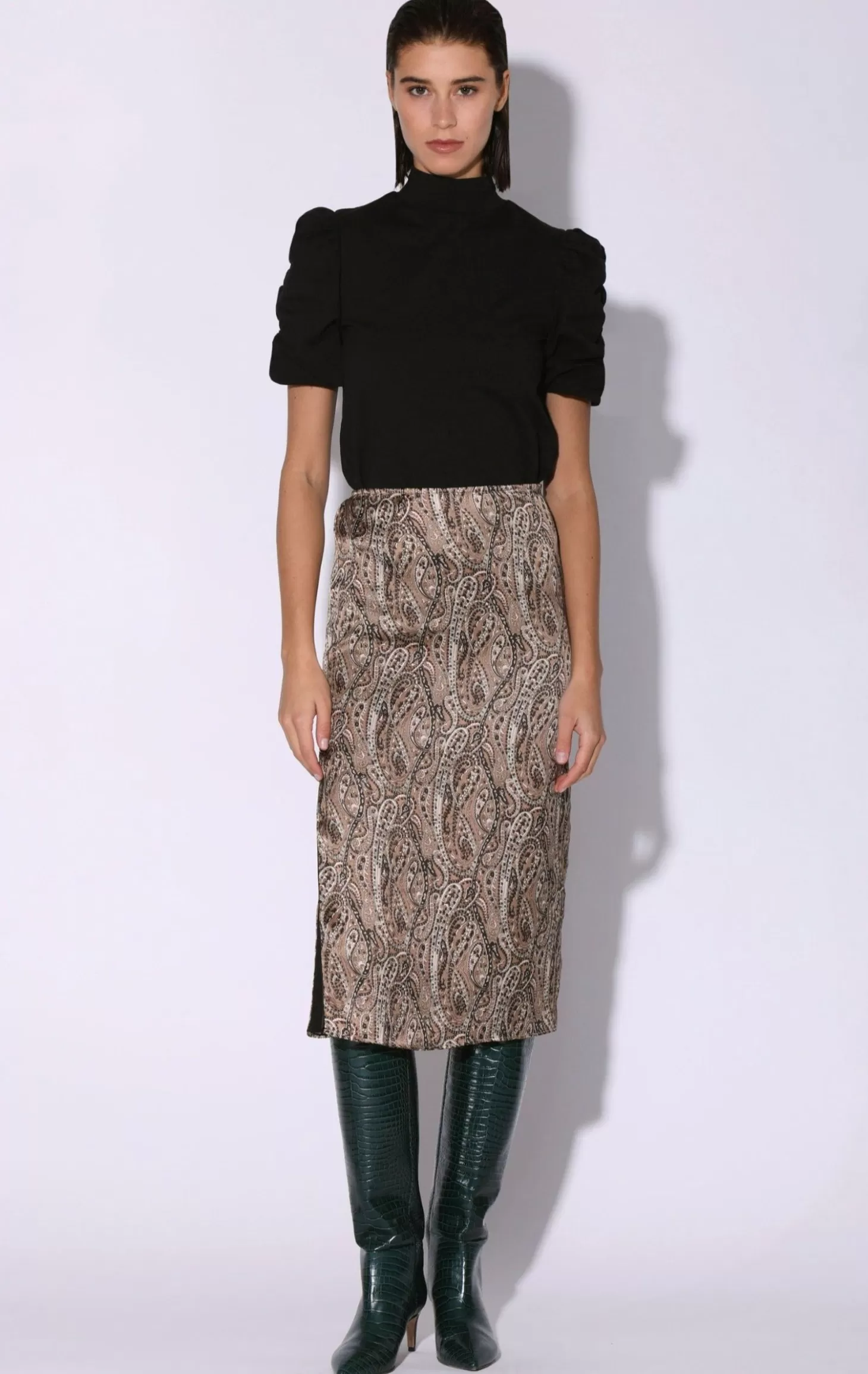 Maisy Skirt, Desert Paisley>Walter Baker Cheap