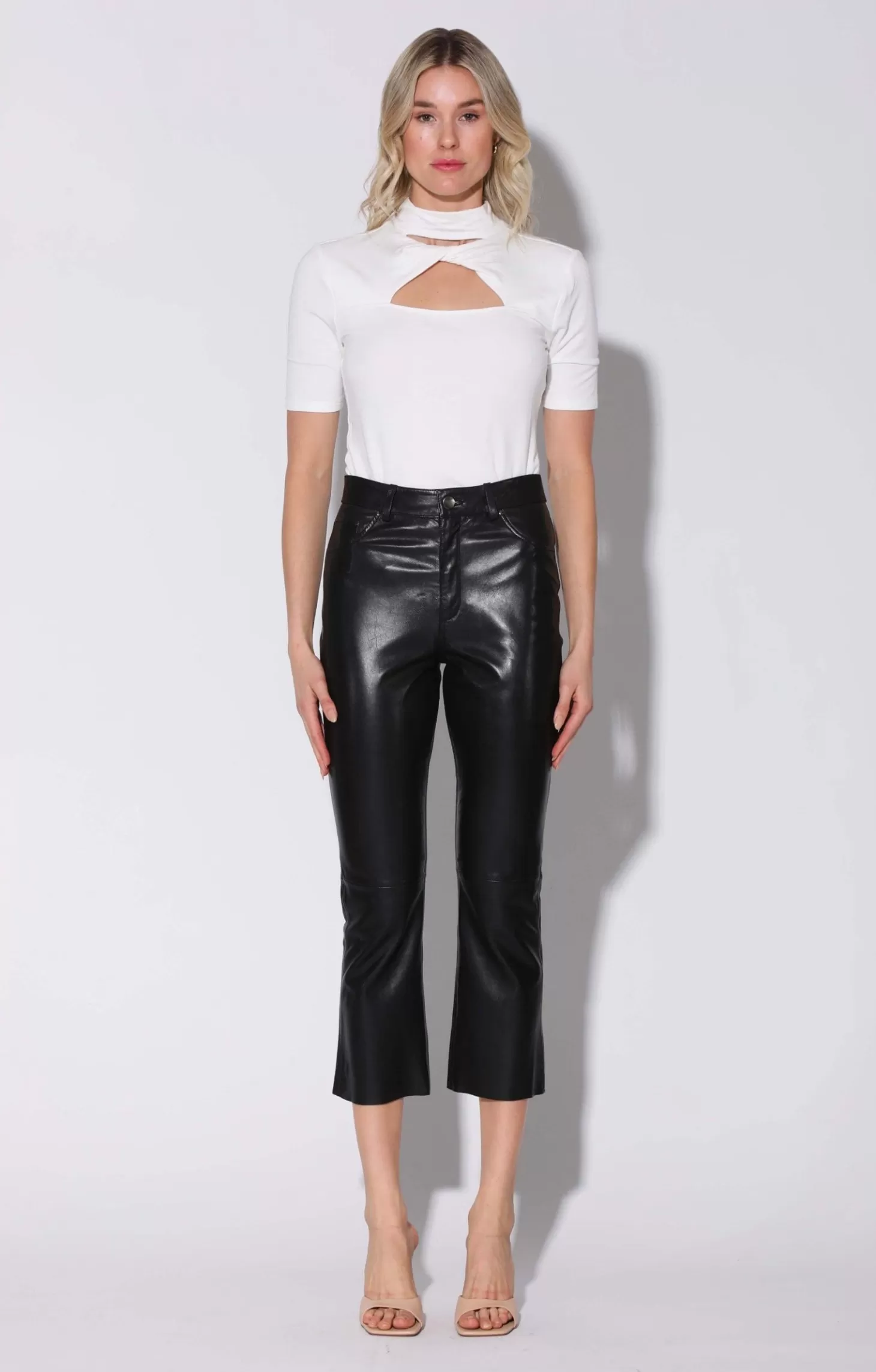 Selma Pant, Black-Leather>Walter Baker Online