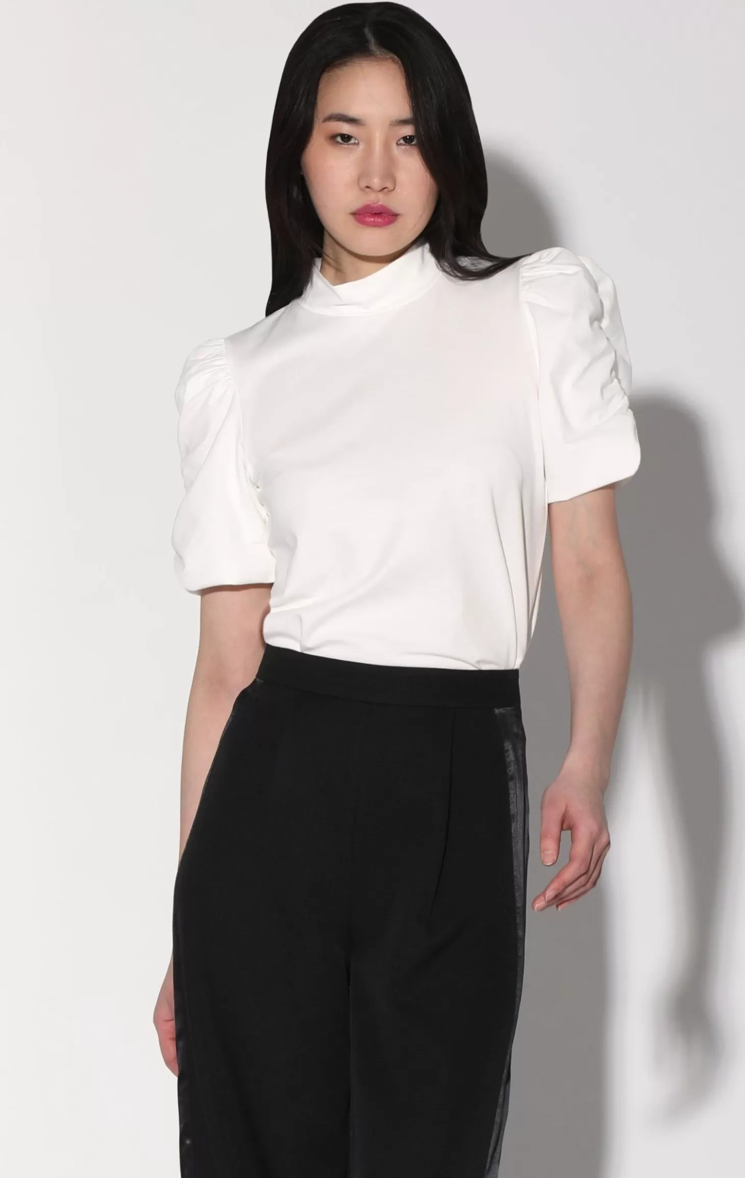 Stephie Top, White>Walter Baker Flash Sale