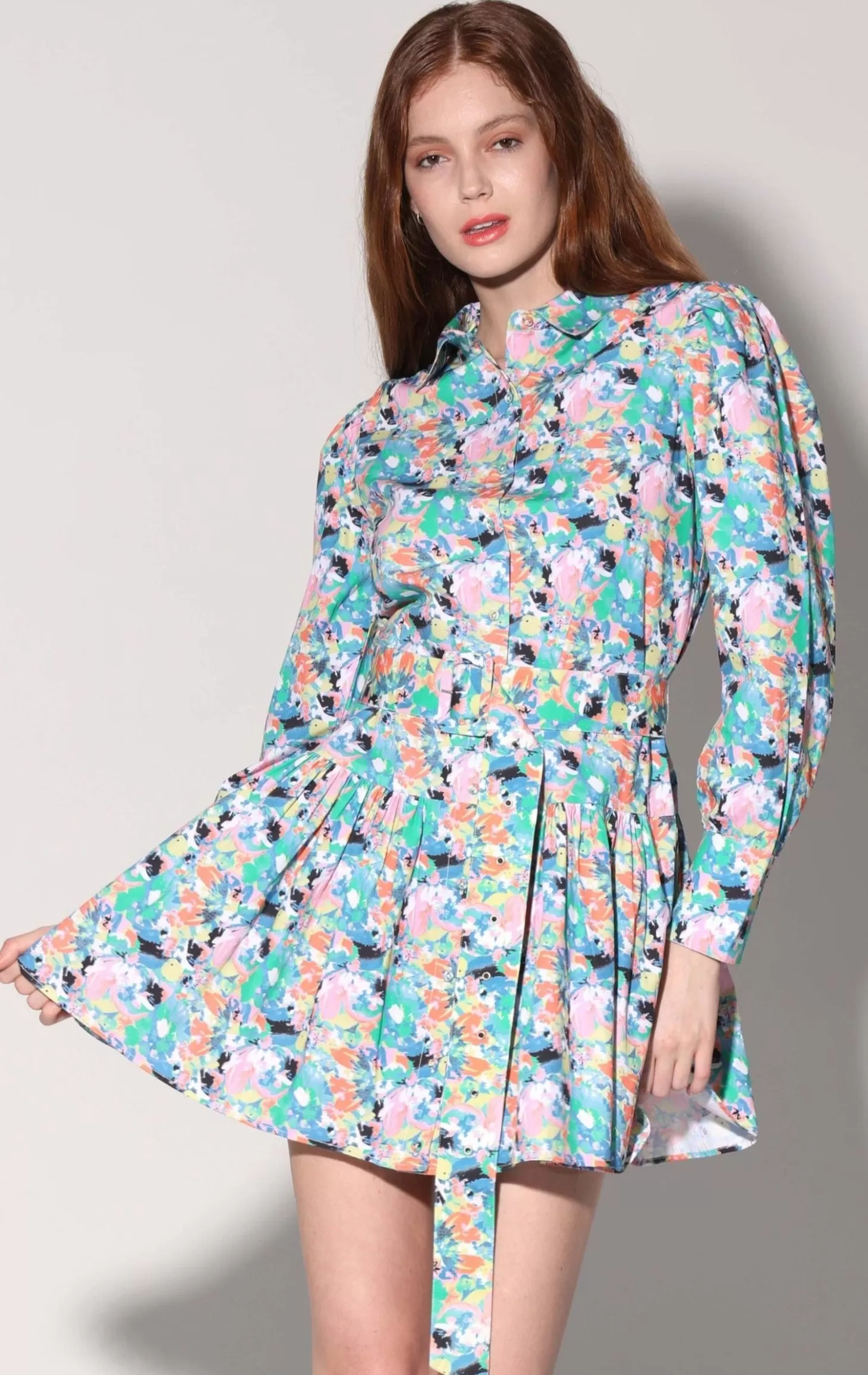 Tara Dress, Fiesta Floral>Walter Baker Clearance