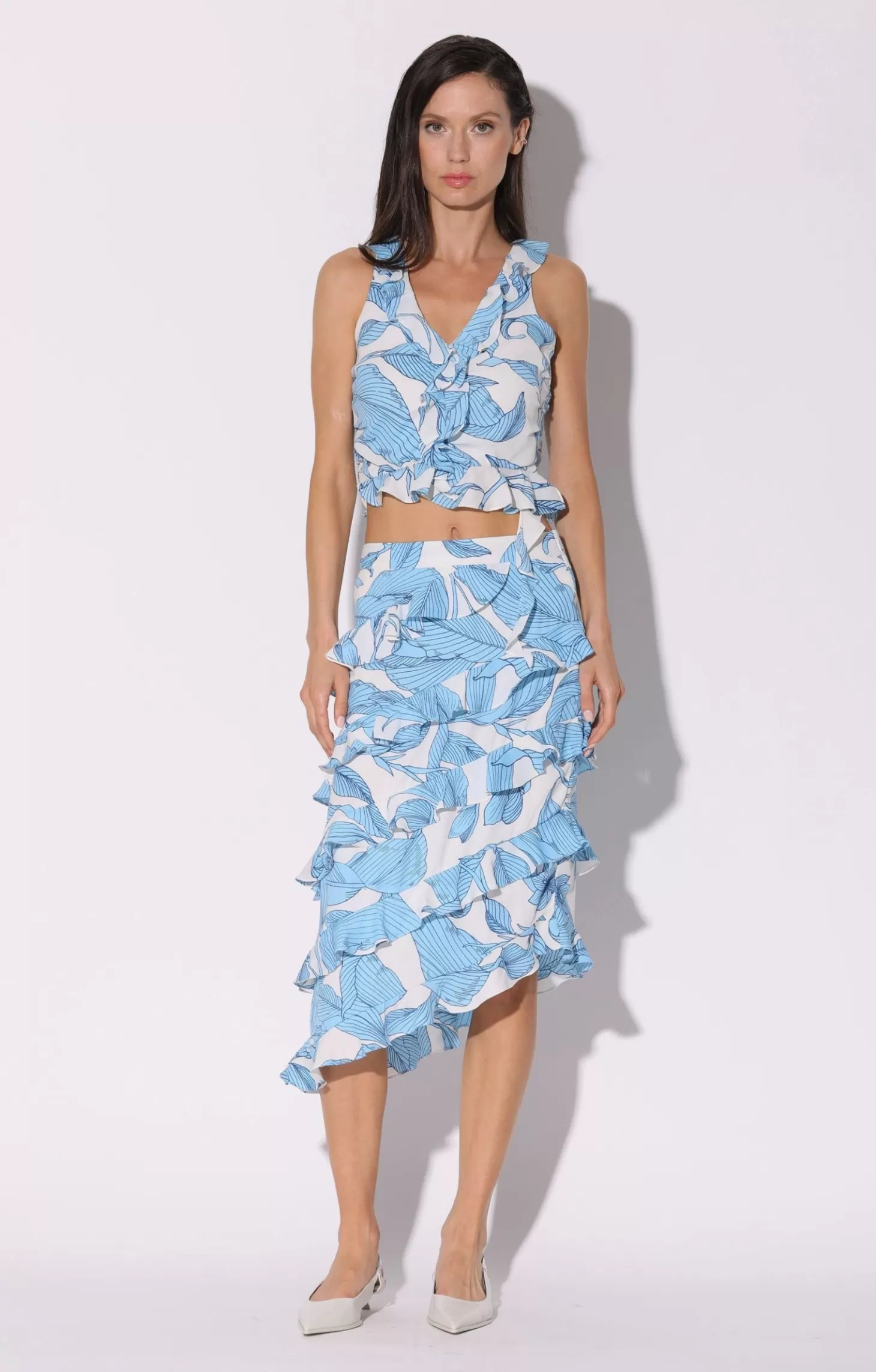 Vera Skirt, Paradise Palm>Walter Baker Sale